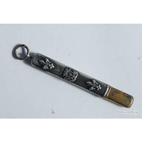 Porte-crayon Fleur de lys couronne