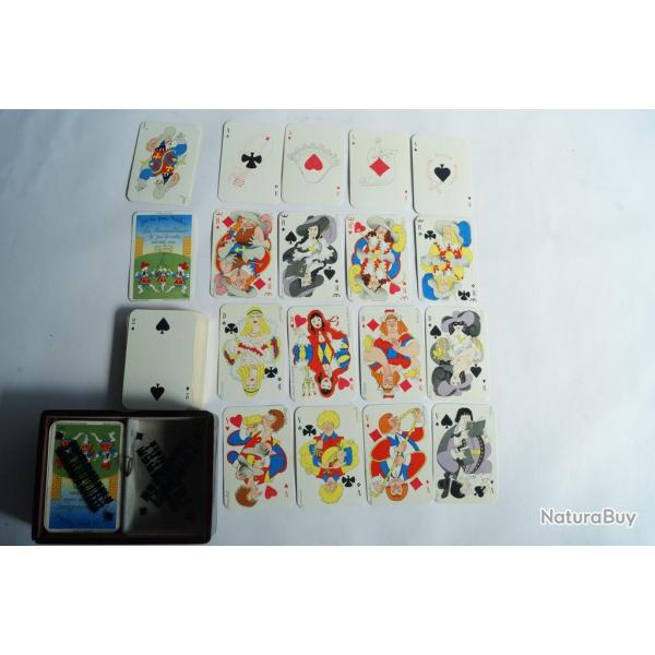 Jeu de cartes A. Dubout Les Mousquetaires 1954