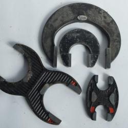 4 Calibres &agrave; m&acirc;choires m&eacute;canique de pr&eacute;cision