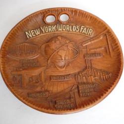 Plateau comm&eacute;moratif Exposition Universelle de New York World's Fair Foire