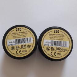 Lot de 2 boites de 250 amorces 1075 RWS Plus
