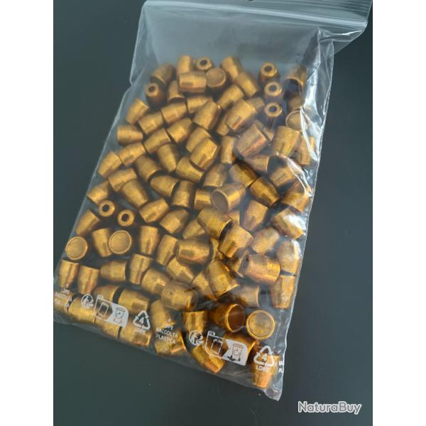 lot de 100 ogives 45ACP 185gr H&N