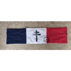 Repro brassard FFI militaria maquis ww2 rectangle