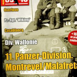39-45 Magazine 306, wallonie, wiking, d&eacute;fenses de bizerte et tunis, bataille de montr&egrave;ve 1944,