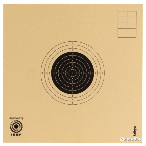 CARTONS-CIBLES 10 X 10 CM