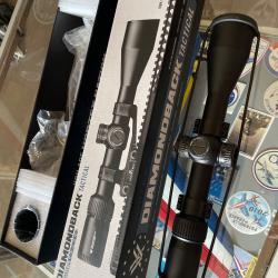Lunette diamondback 6-24X50 avec fixation piquatini