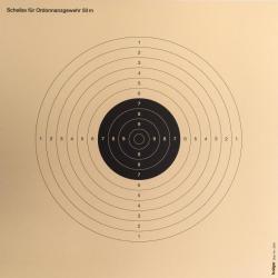 250 CIBLES T. A. R. 820 34 X 34 CM