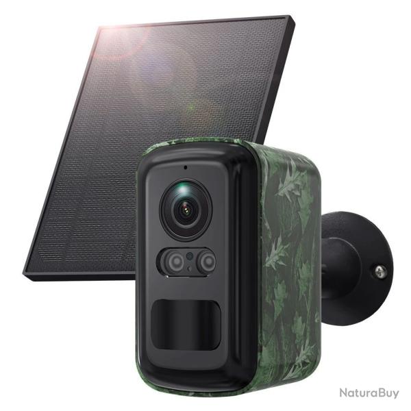 Cam�ra Chasse Solaire 4G 319-G 4MP D�tection PIR Surveillance For�t