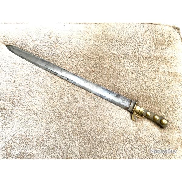 Ancienne dague de v�nerie Chasse Allemande 3 glands grade de chasse