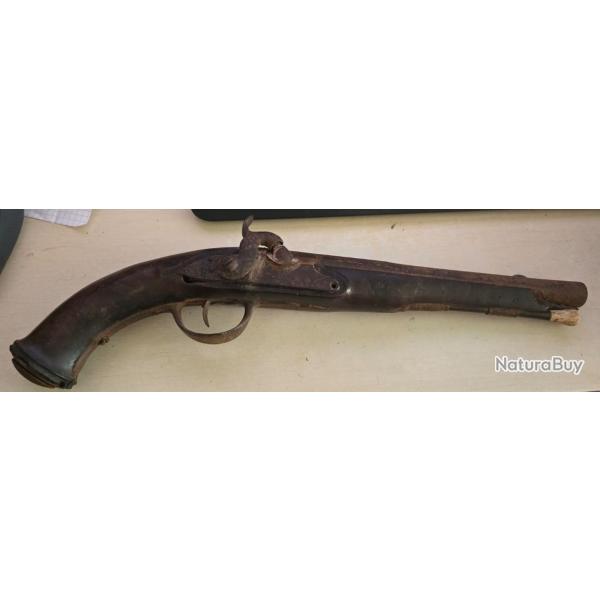 PISTOLET A SILEX   FRANCE  XVIII