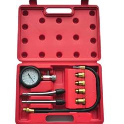 Kit testeur compression moteur essence 9 pi&egrave;ces 0-20 bar diagnostic pr&eacute;cis