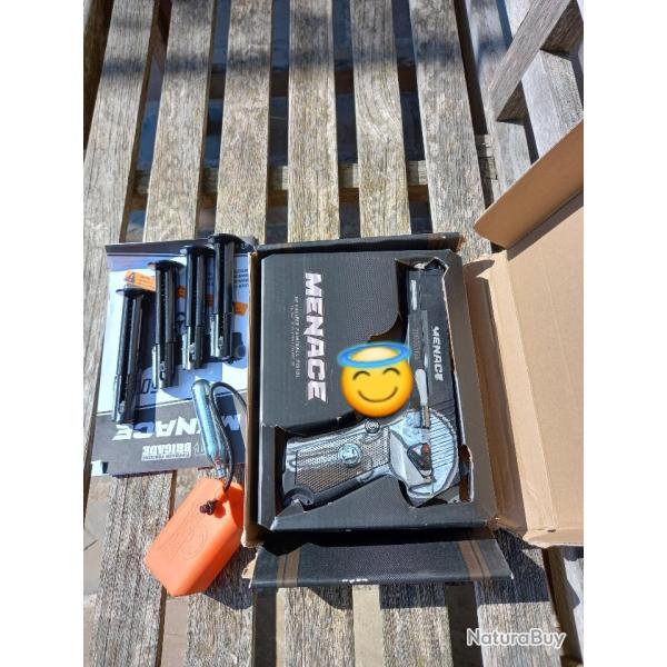 Lanceur paintball de poing : Tippman Brigade Menace