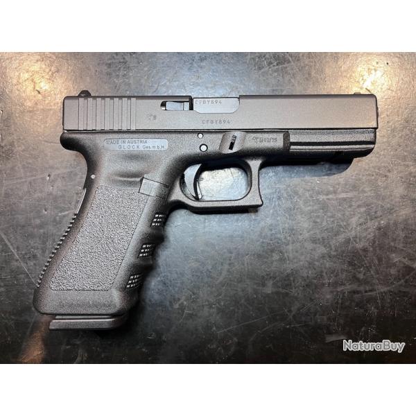 PISTOLET GLOCK 17 GEN 3 CALIBRE 9x19 LUGER PARABELLUM TR�S PEU TIR�