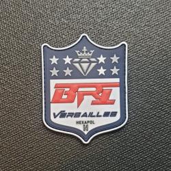 BRI Versailles Patch 3D PVC Velcro style NFL Hexapol Obsol&egrave;te