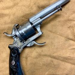 revolver &agrave; broche Saint Etienne 9mm