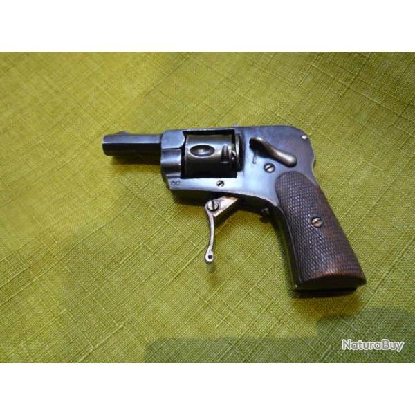 r�volver bulldog hammerless 22 rimfire  FRANKEN & L�NENSCHLOSS incomplet