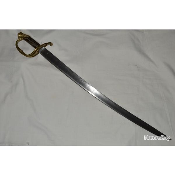 MONTURE SABRE OFFICIER Mle 1821 SUR UNE LAME ANCIEN DE KLINGENTHAL ANCIEN REGIME OU REVOLUTIONNAIRE