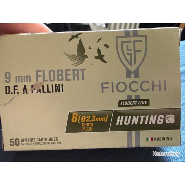 Cartouche 9mm flobertBo�te de 50 neuve