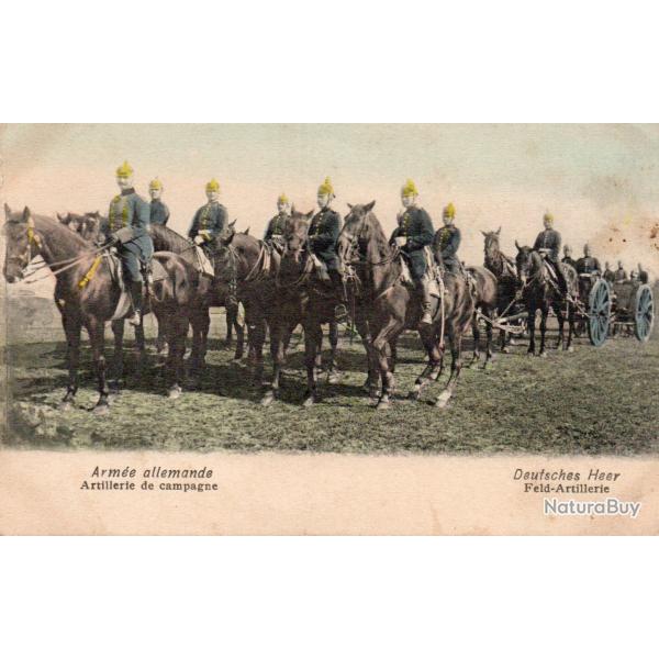 Carte postale Arm�e allemande Artillerie de campagne -N�8388
