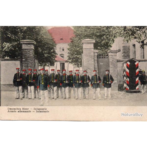 Carte postale de l'infanterie allemande -N�8391