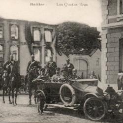 Carte postale ancienne - Battice Les Quatre Bras -N&deg;8394