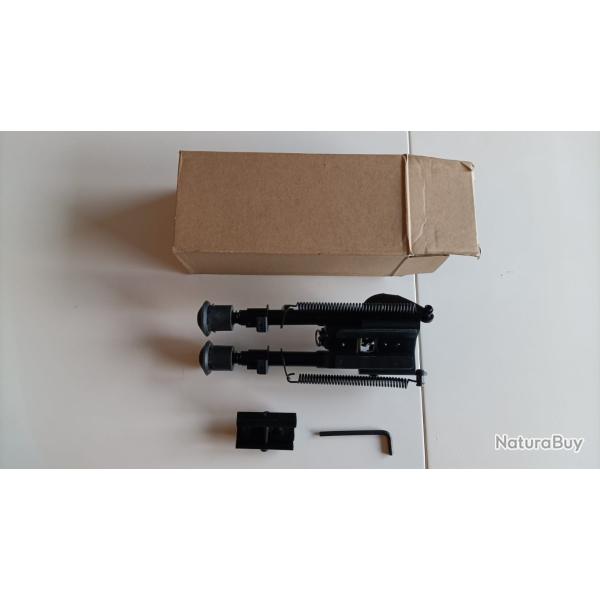 Bipied m�tal pour rail picatinny et grenadi�re