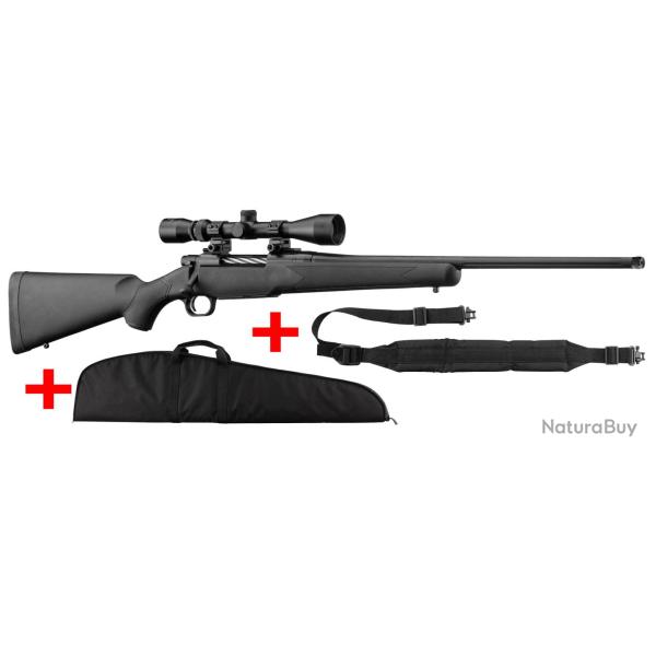 Pack Mossberg Patriot cal. 270 Win � canon filet� et lunette 3-9x40