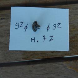 vis de chien pour arme de chasse anciennes