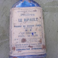 bidon de poudre Le Ripault