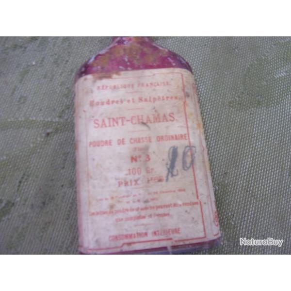 bidon de poudre de Saint Chamas