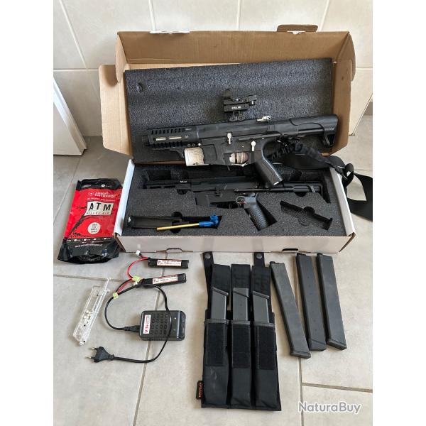 Airsoft - ARP9 G&G AEG - lot complet