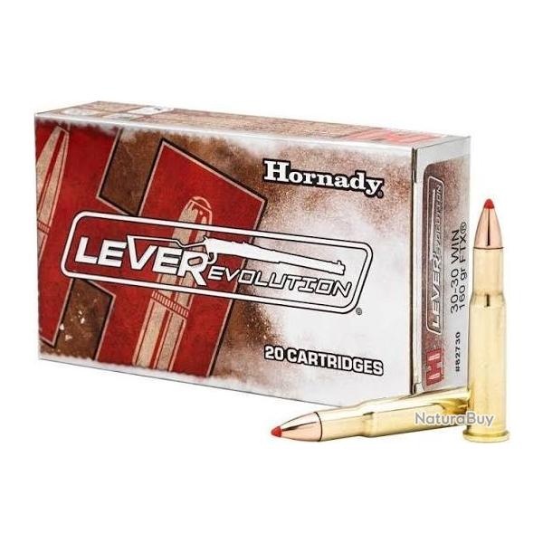 HORNADY cal 30-30 LEVERevolution 160 Gr