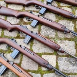 CARABINE USM1 30 CARBINE CAT C repetition manuelle winch inland underwood ibm Q HMC SAGINAW WW2