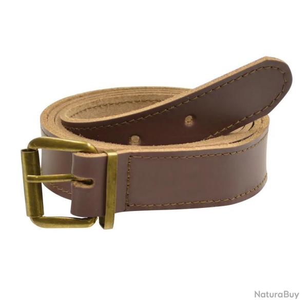 Soldes ! Ceinture en cuir marron 110cm