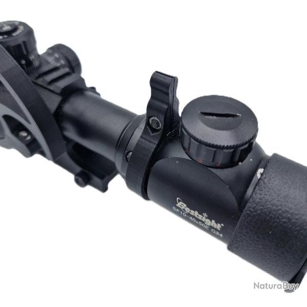 Cran de r�glage de zoom pour lunette de tir, diam�tre 35mm
