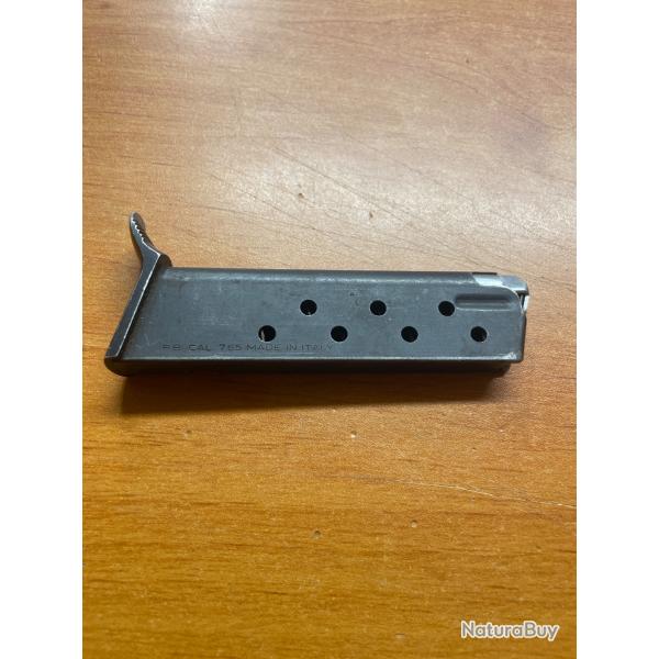 Chargeur pistolet beretta 70 calibre 7.65 browning 32acp