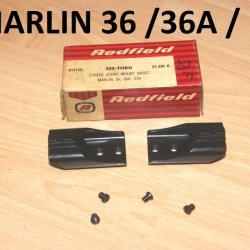 embases REDFIELD 11mm NEUVES de MARLIN 36 MARLIN 36A MARLIN 336 - VENDU PAR JEPERCUTE (D25D388)
