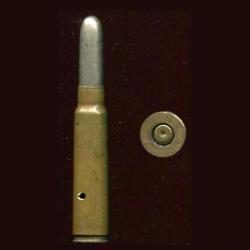 7.65 x 53 Mauser Belge Mle 1889 - balle arrondie - neutra