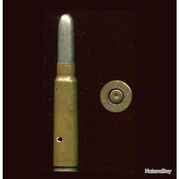 7.65 x 53 Mauser Belge Mle 1889 - balle arrondie - neutra
