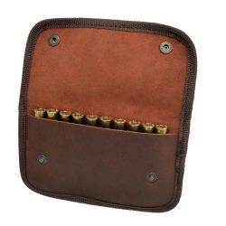 Soldes ! Etui 10 balles fermeture pression luxe cuir vieilli de vachette