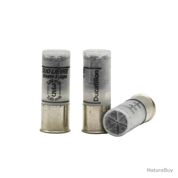 Soldes ! Boite de 10 Cartouches de chasse cal.12/70 DUCATILLON� "Duo Li�vre"
