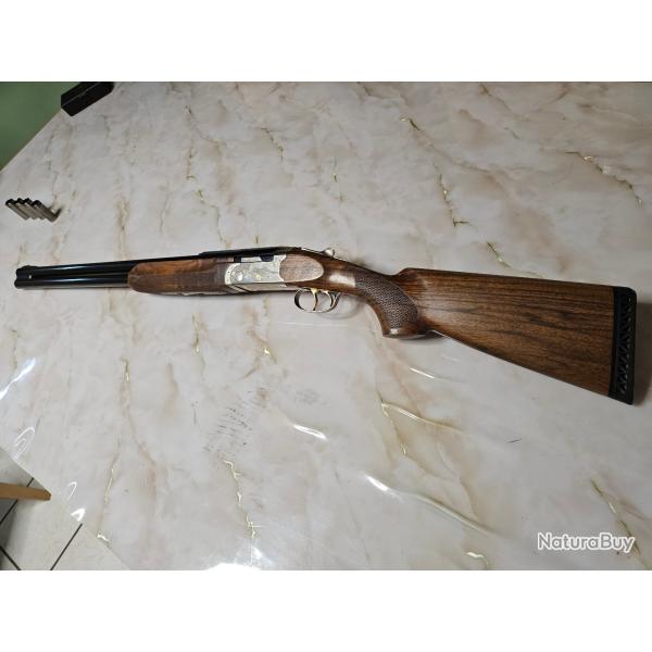 Fusil superpose beretta ultra ligth cal 12 canon 62 cm 1 choke interchangeable 1 ray Proche du neuf