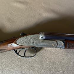 Fusil juxtapos&eacute; Rivolier St Etienne calibre 20 &agrave; platines