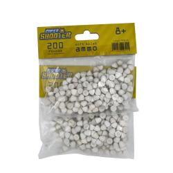 Soldes ! Lot de 400 munitions en papier m&acirc;ch&eacute; pour Spitball Blasterz