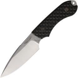 Couteau Bradford Knives Guardian 4 Lame Acier N690 Manche G10 OD Green Noir Etui Cuir USA BRAD4FE009