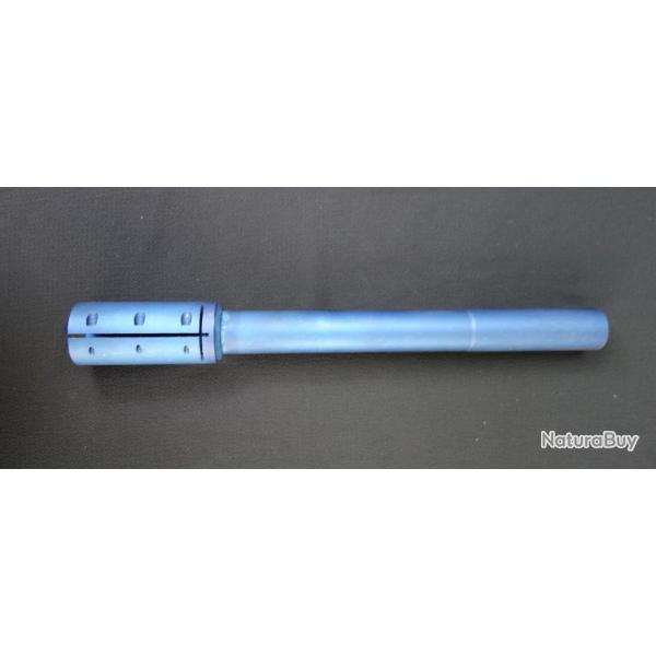 Rallonge de tir en aluminium pour carabine 22 Lr model retouch�e � 26mm