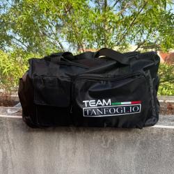 Sac de voyage noir grande capacit&eacute; l&eacute;ger avec multiples poches