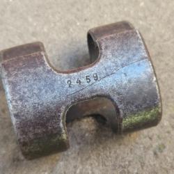 Embouchoir usin&eacute; en H pour Mauser 98k k98 num&eacute;ro 2459