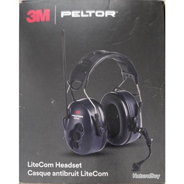 Casque antibruit peltor litecom pmr446