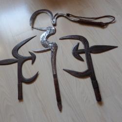 couteaux de jet africain